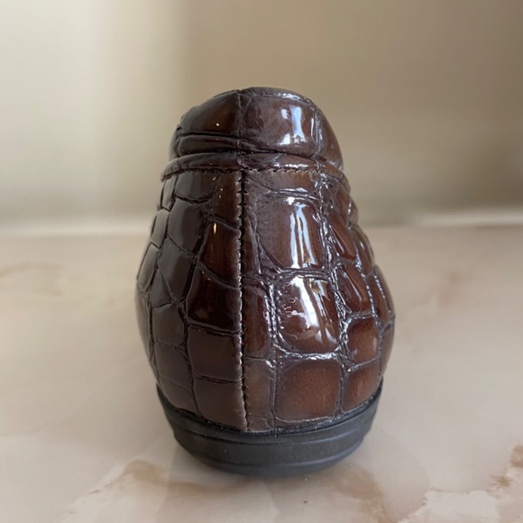 Weston Meucci Croc-Style Womens Flat Sz 7.5S - Picture 5 of 7